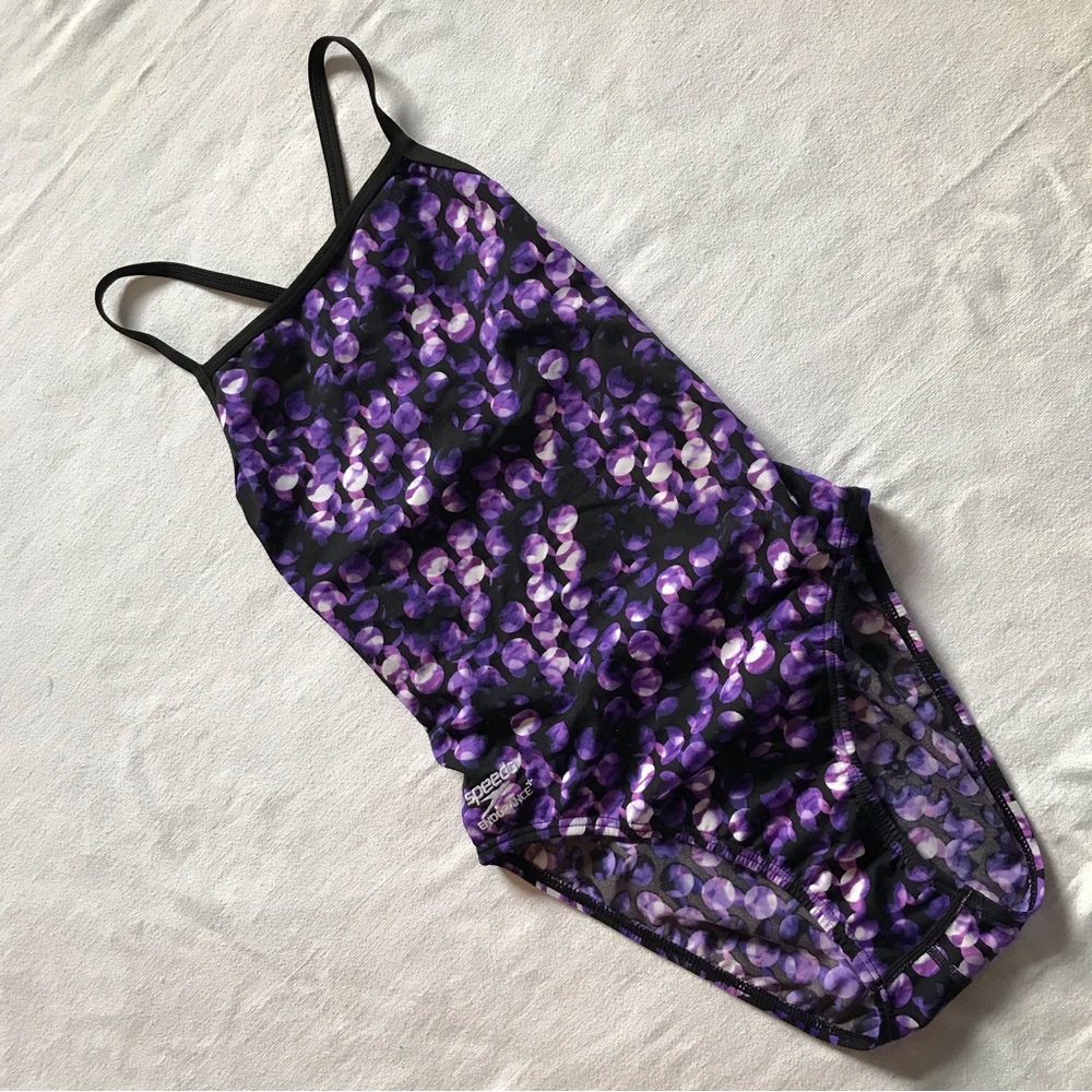 Speedo Endurance one piece swimsuit 6 / 32 purple print